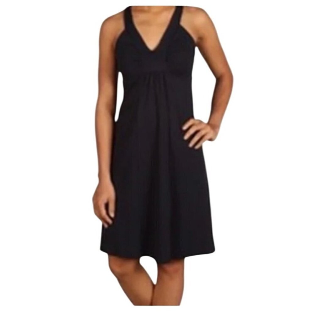 Patagonia Corrine quick dry athletic dress neutral black sun dresss women’s S